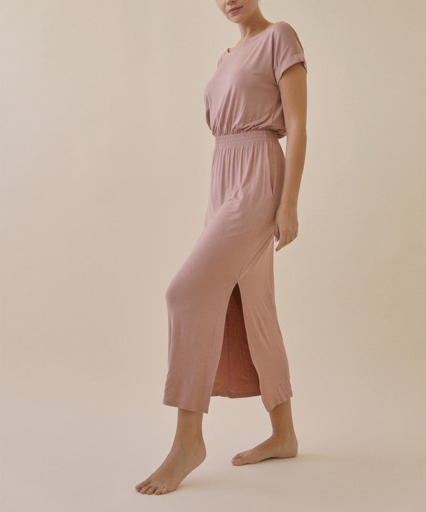 Fabina Bamboo Casual One Piece With Pockets