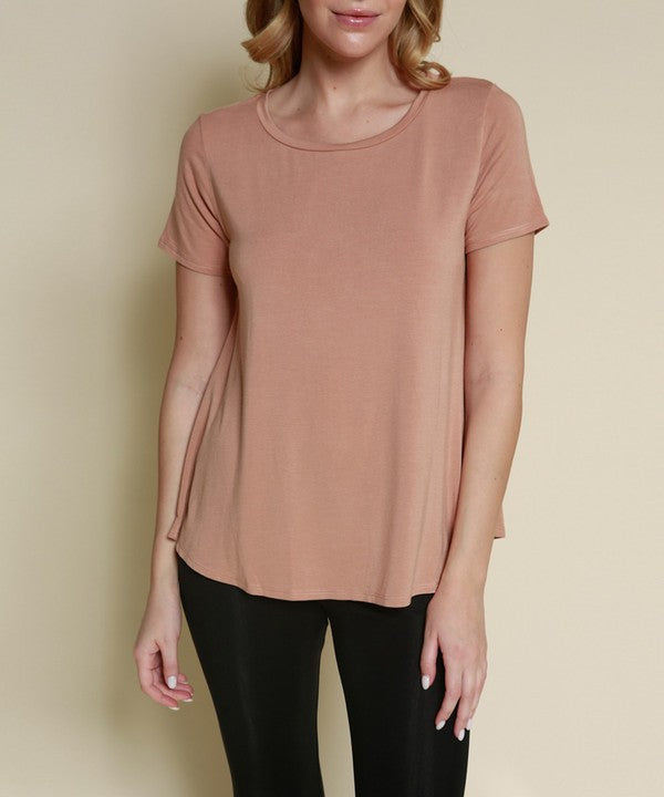 Fabina Bamboo Relax Fit Classic Top