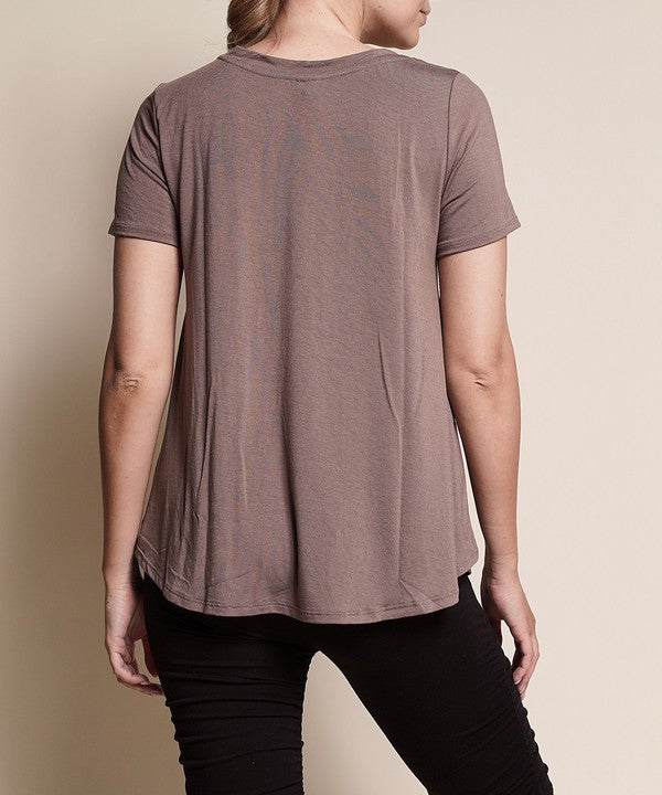 Fabina Bamboo Relax Fit Classic Top