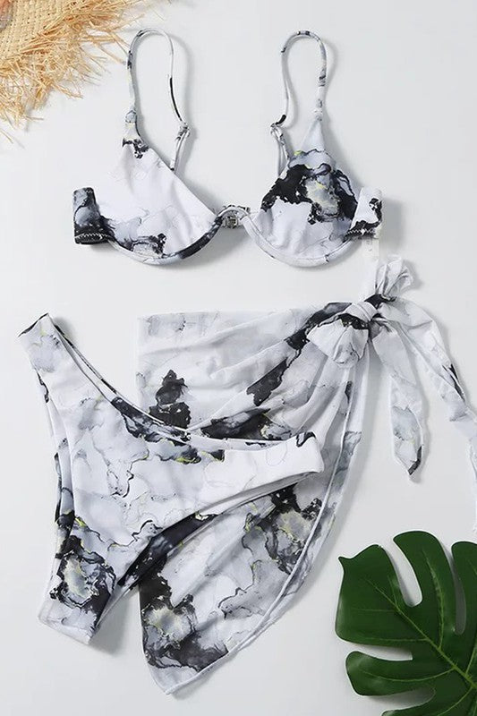 Miss Sparkling 3 Piece Bikini Set