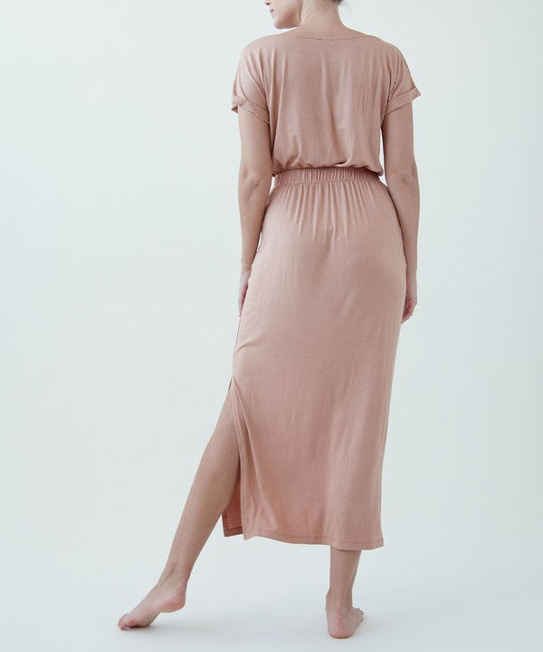 Fabina Bamboo Casual One Piece With Pockets