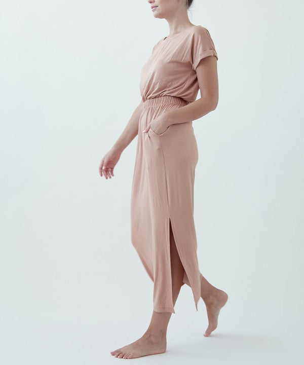 Fabina Bamboo Casual One Piece With Pockets