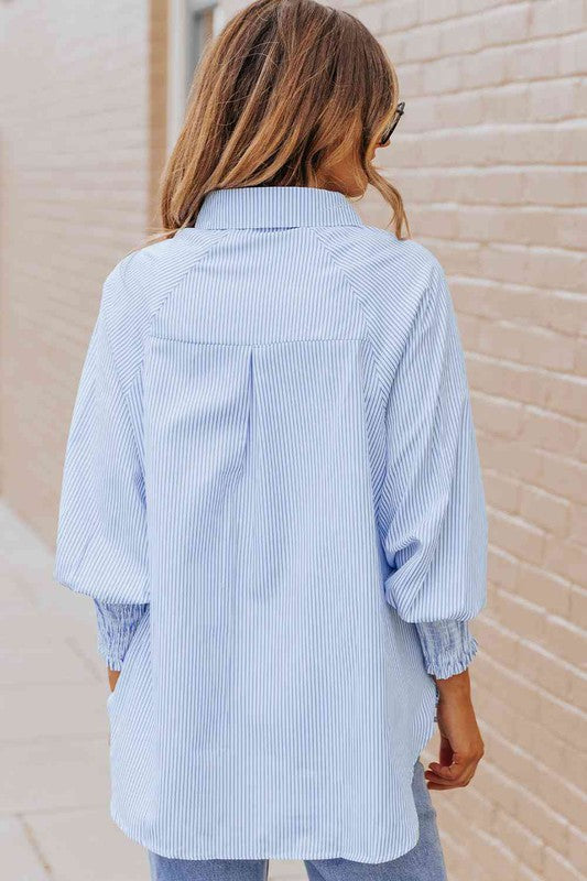 ClaudiaG Apparel Fernanda Lantern Sleeve Shirt