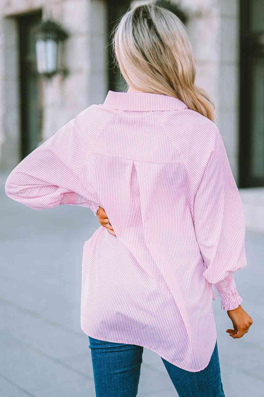ClaudiaG Apparel Fernanda Lantern Sleeve Shirt