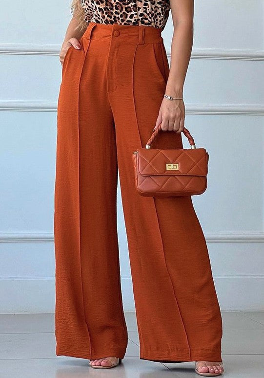 Miss Sparkling Wide Leg Pants