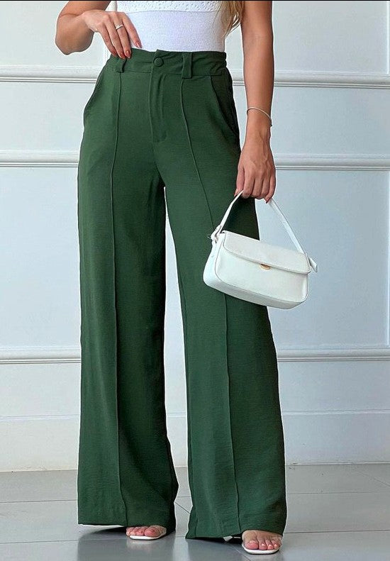 Miss Sparkling Wide Leg Pants