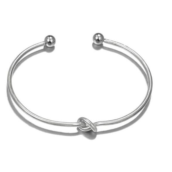 Claudia G Stacked Bracelet Set - Silver