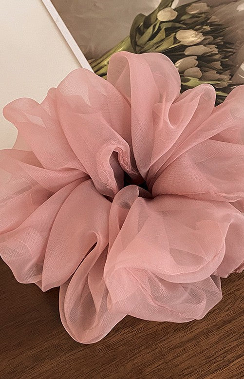 Solid Color Hair Scrunchies