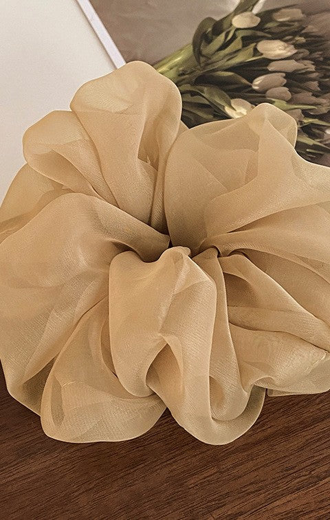 Solid Color Hair Scrunchies