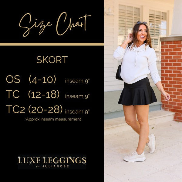 Julia Rose The Kylie Leopard Skort