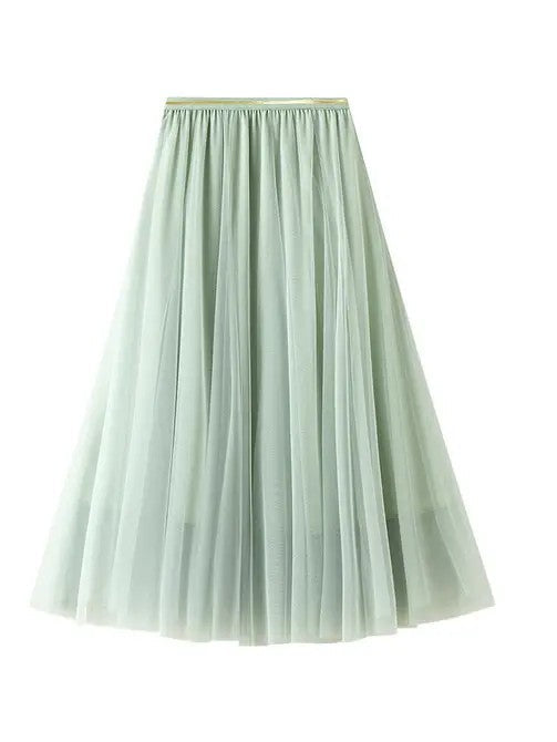 Miss Sparkling Chiffon Midi Skirt