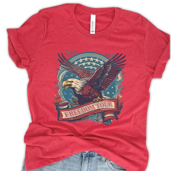 Plus Eagle Freedom Tour Vintage Style t-shirt