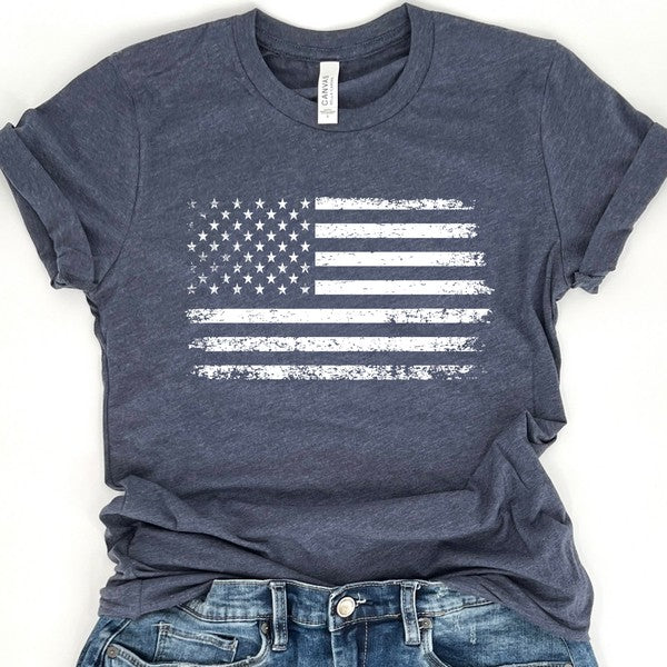 United States of America Flag Distressed t-shirt
