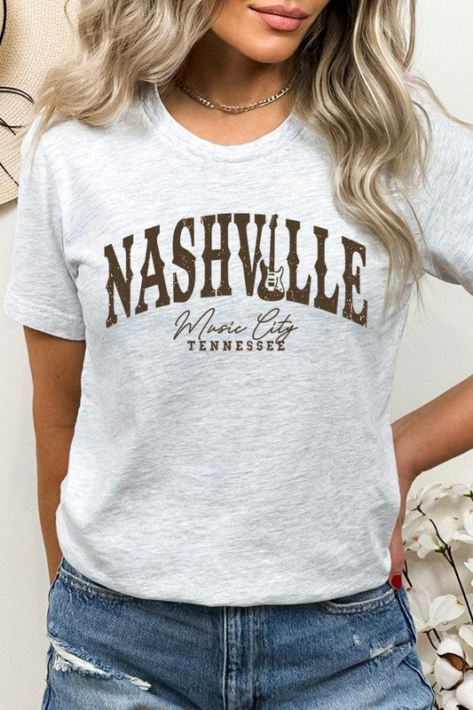 Nashville Music City Graphic Tee