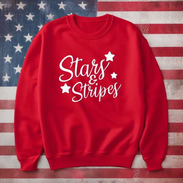 Stars N Stripes Crewneck Sweatshirt