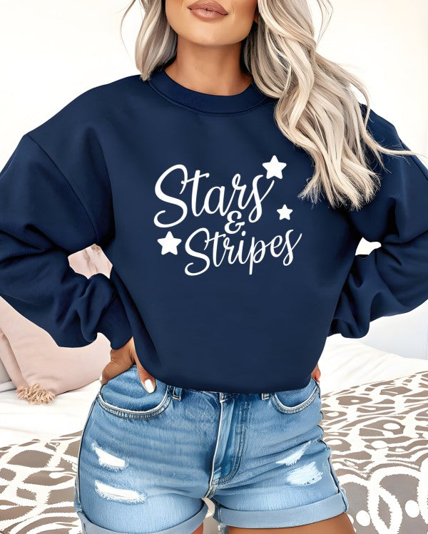 Stars N Stripes Crewneck Sweatshirt
