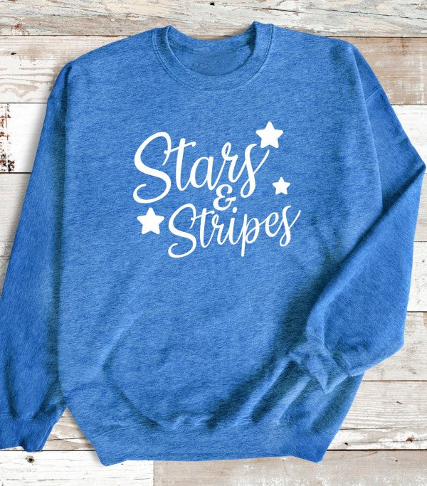 Stars N Stripes Crewneck Sweatshirt