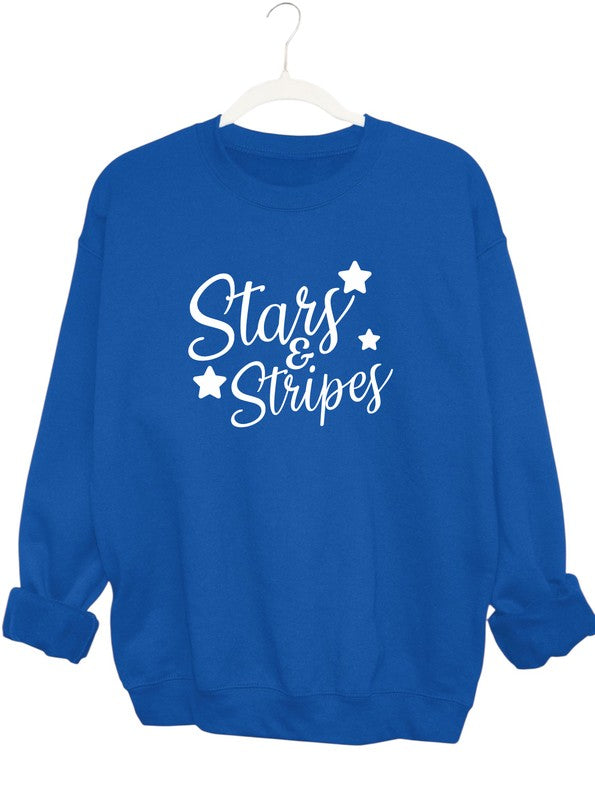 Stars N Stripes Crewneck Sweatshirt