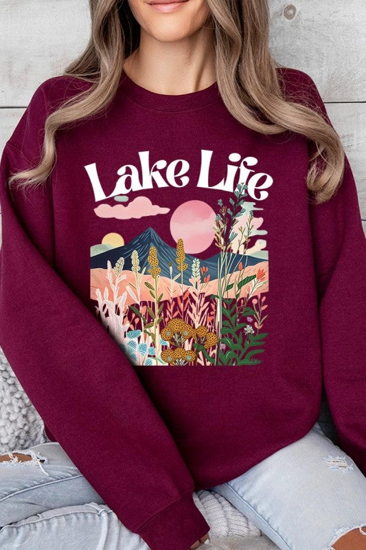 Lake Life Graphic Sweatshirt