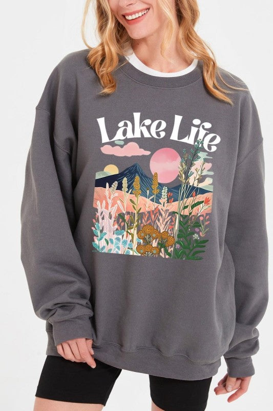 Lake Life Graphic Sweatshirt