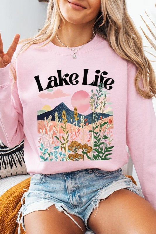 Lake Life Graphic Sweatshirt
