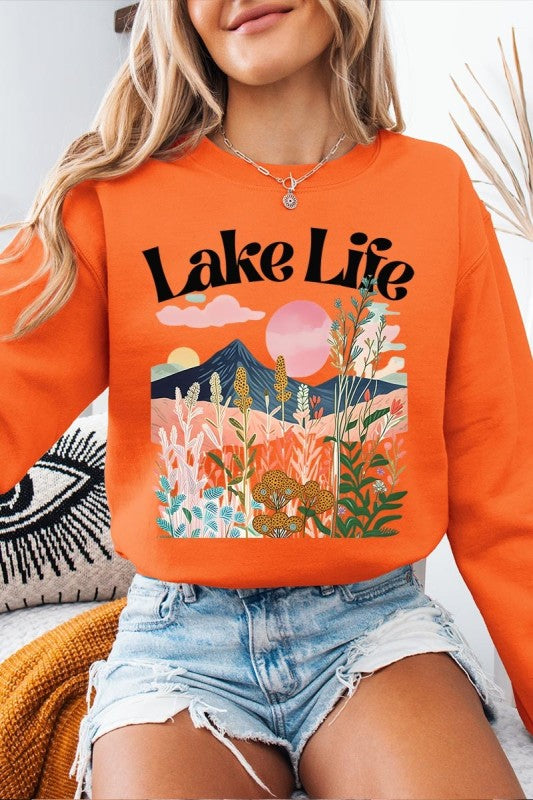 Lake Life Graphic Sweatshirt
