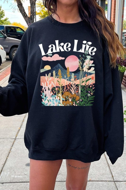 Lake Life Graphic Sweatshirt