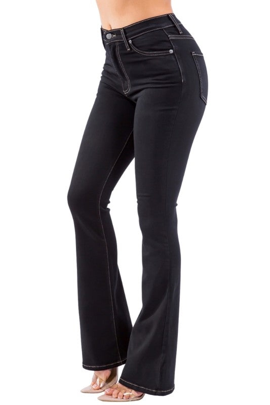 GJG Denim Raylene Boot Cut Jean in Black