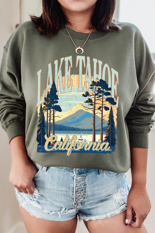Lake Tahoe Graphic Sweatshirt