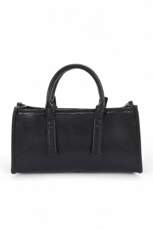 Strappy Buckle Top Handle Y2K Crossbody Bag
