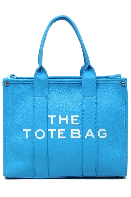THE TOTE BAG Large Tote Satchel