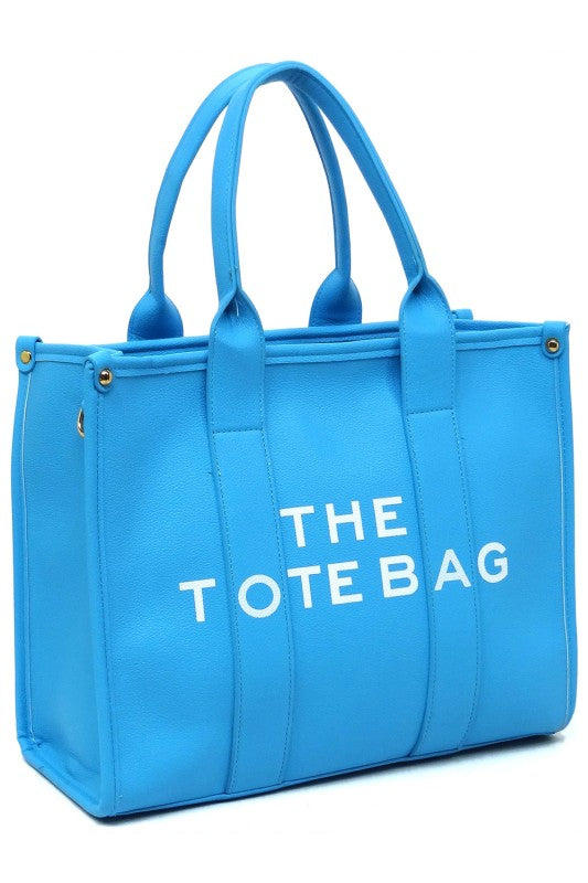 THE TOTE BAG Large Tote Satchel