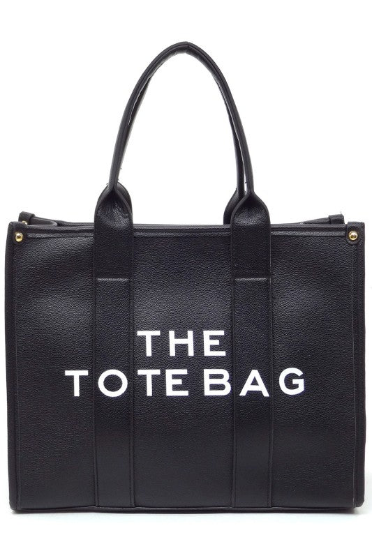 THE TOTE BAG Large Tote Satchel