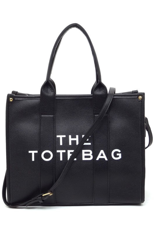 THE TOTE BAG Large Tote Satchel
