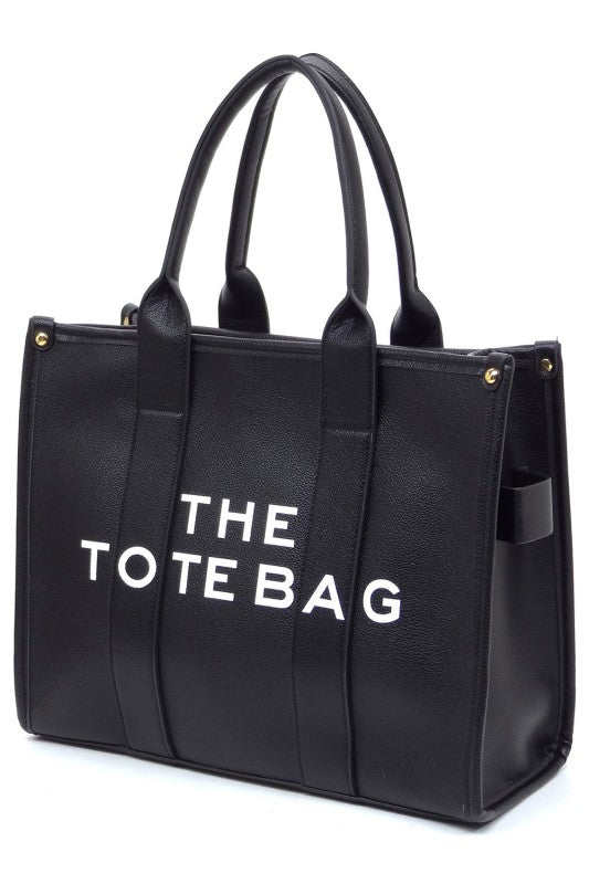 THE TOTE BAG Large Tote Satchel