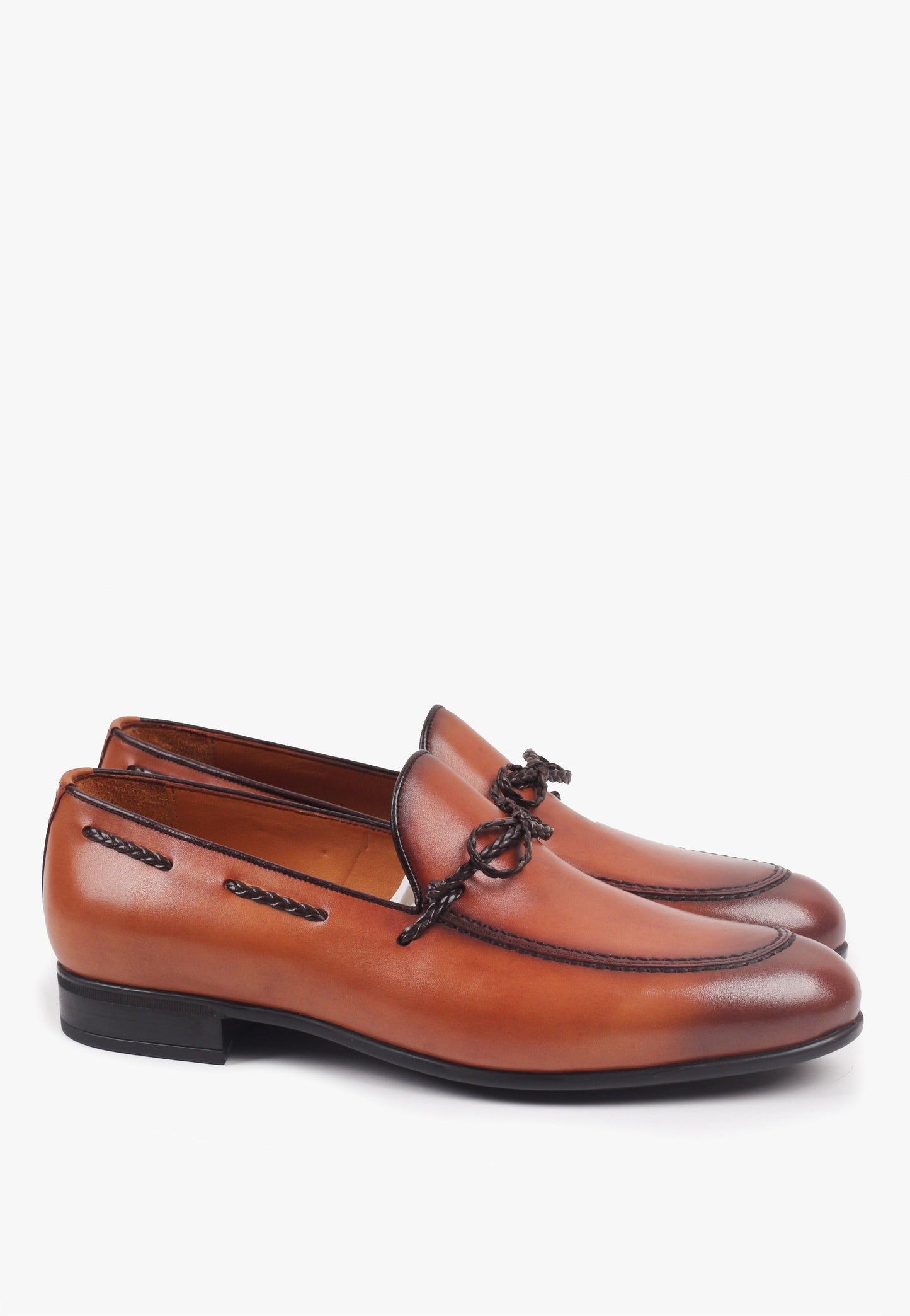 Sepol Elegante Men's Loafer Cognac
