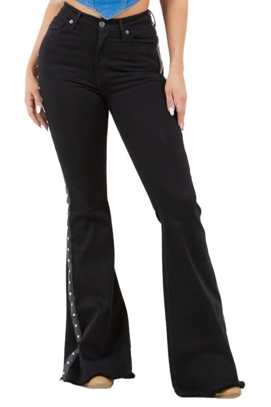 GJG Denim Ropin Bell Bottom Jean