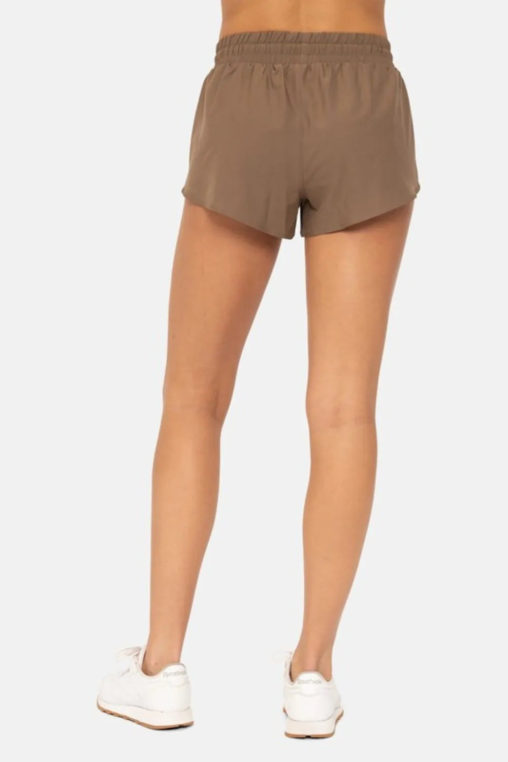 MONO B Drawcord Mini Shorts in Java