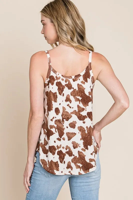 BOMBOM Animal Print Cami