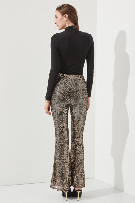 Jade By Jane High Waist Sequin Pants