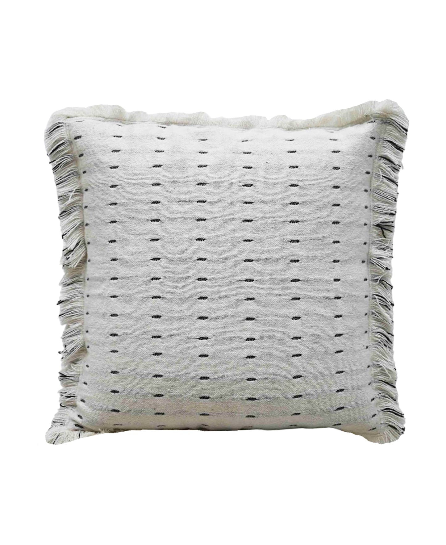 Layered Handwoven Super Soft Decorative Pillow, 20" x 20"