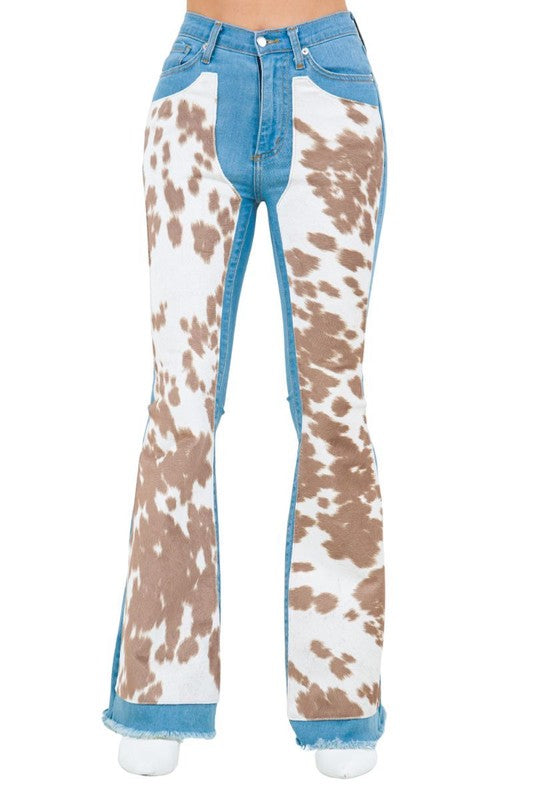 GJG Denim Rodeo Bell Bottom Jean Light Wash- inseam 30