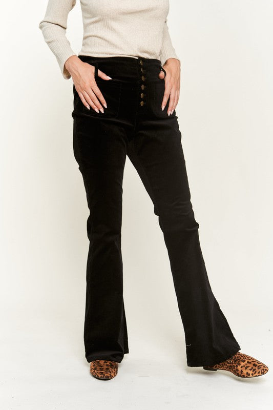 Jade By Jane Corduroy Flare Pants