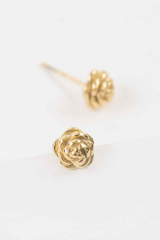 Small Flower Stud Earrings