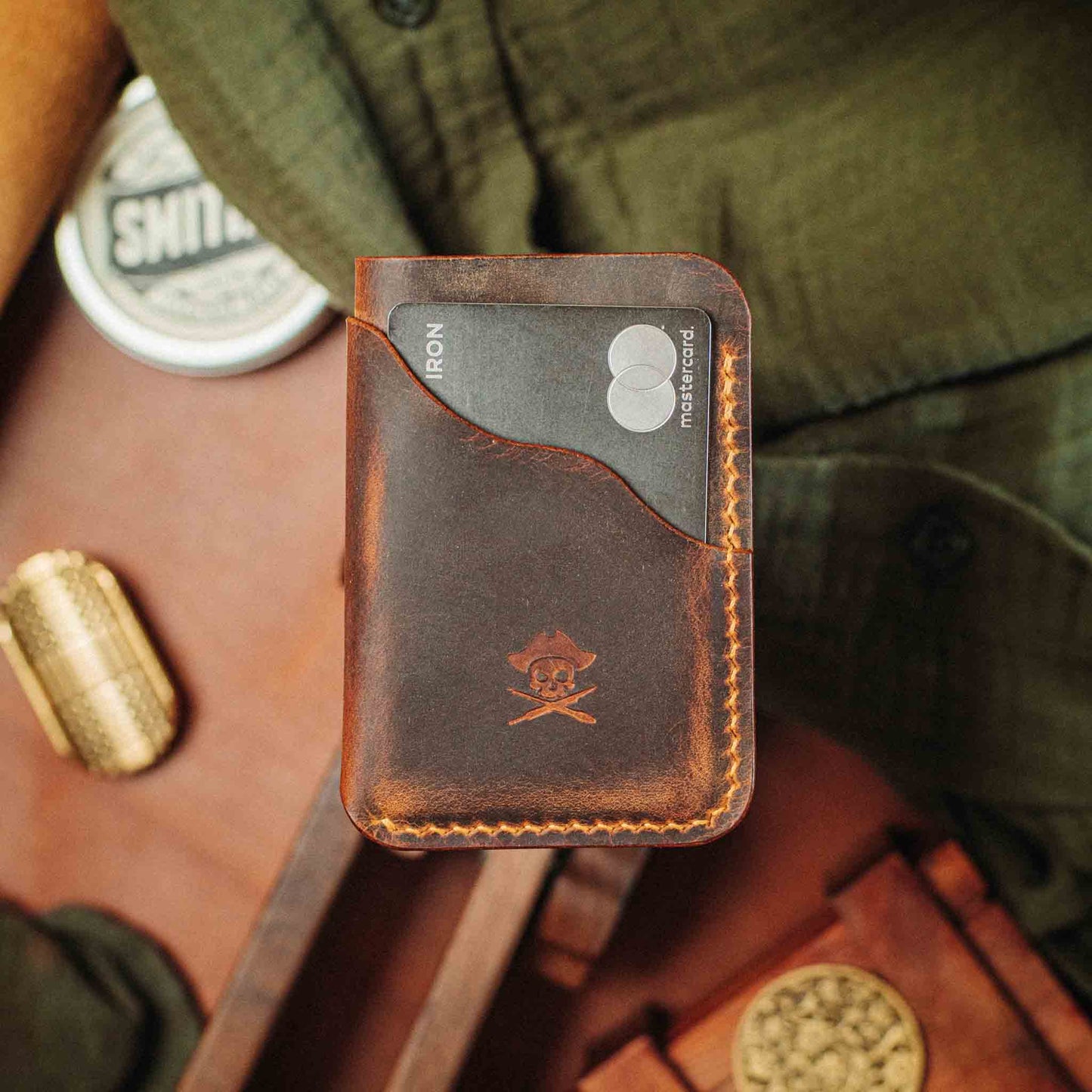 Slim Card Holder - Venturer v2 | Minimalist Leather Wallet | EDC