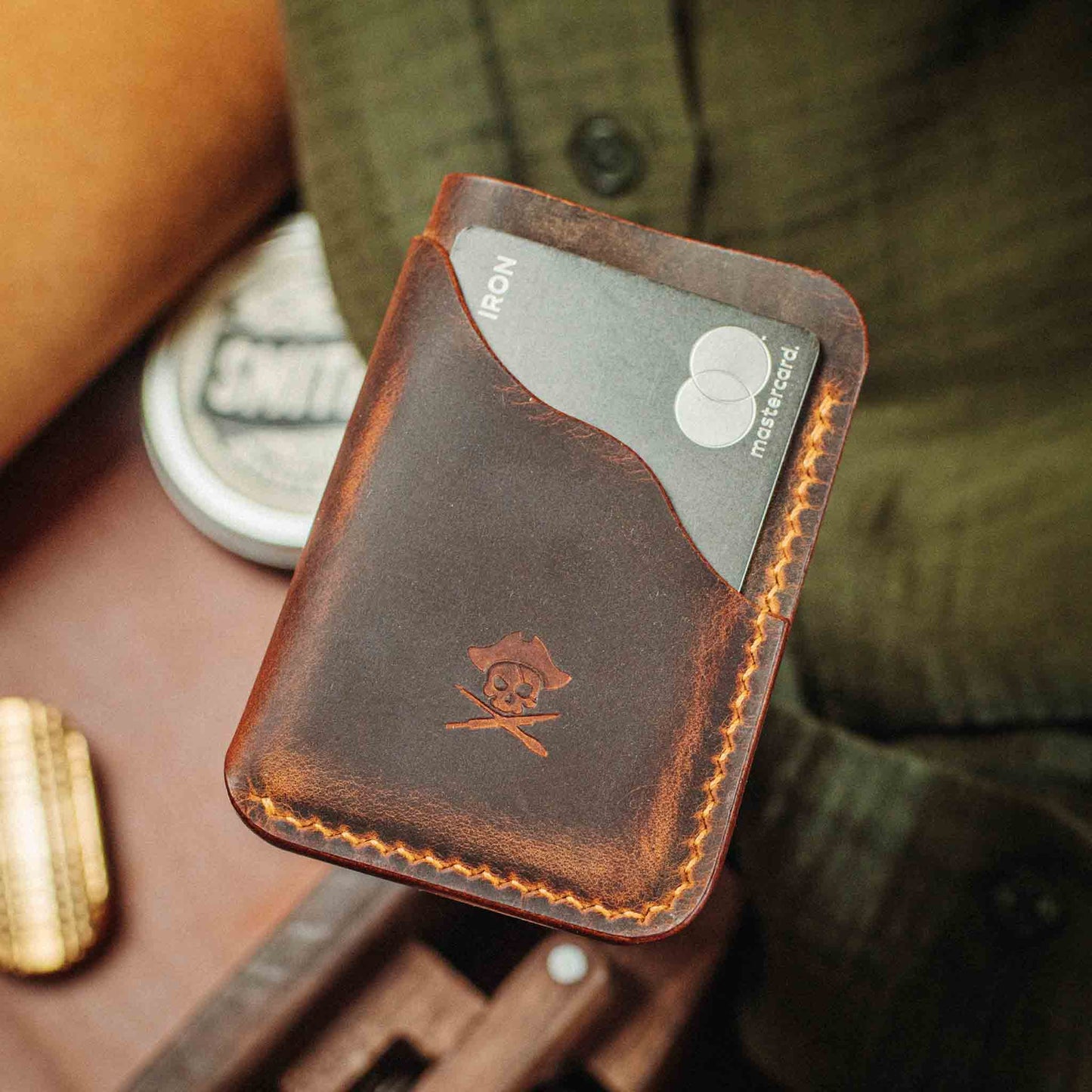 Slim Card Holder - Venturer v2 | Minimalist Leather Wallet | EDC