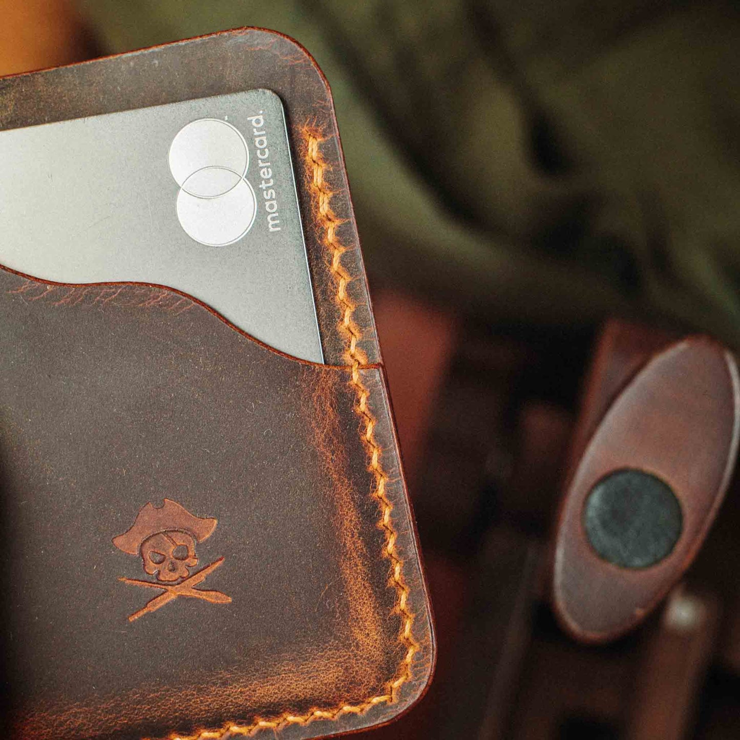 Slim Card Holder - Venturer v2 | Minimalist Leather Wallet | EDC