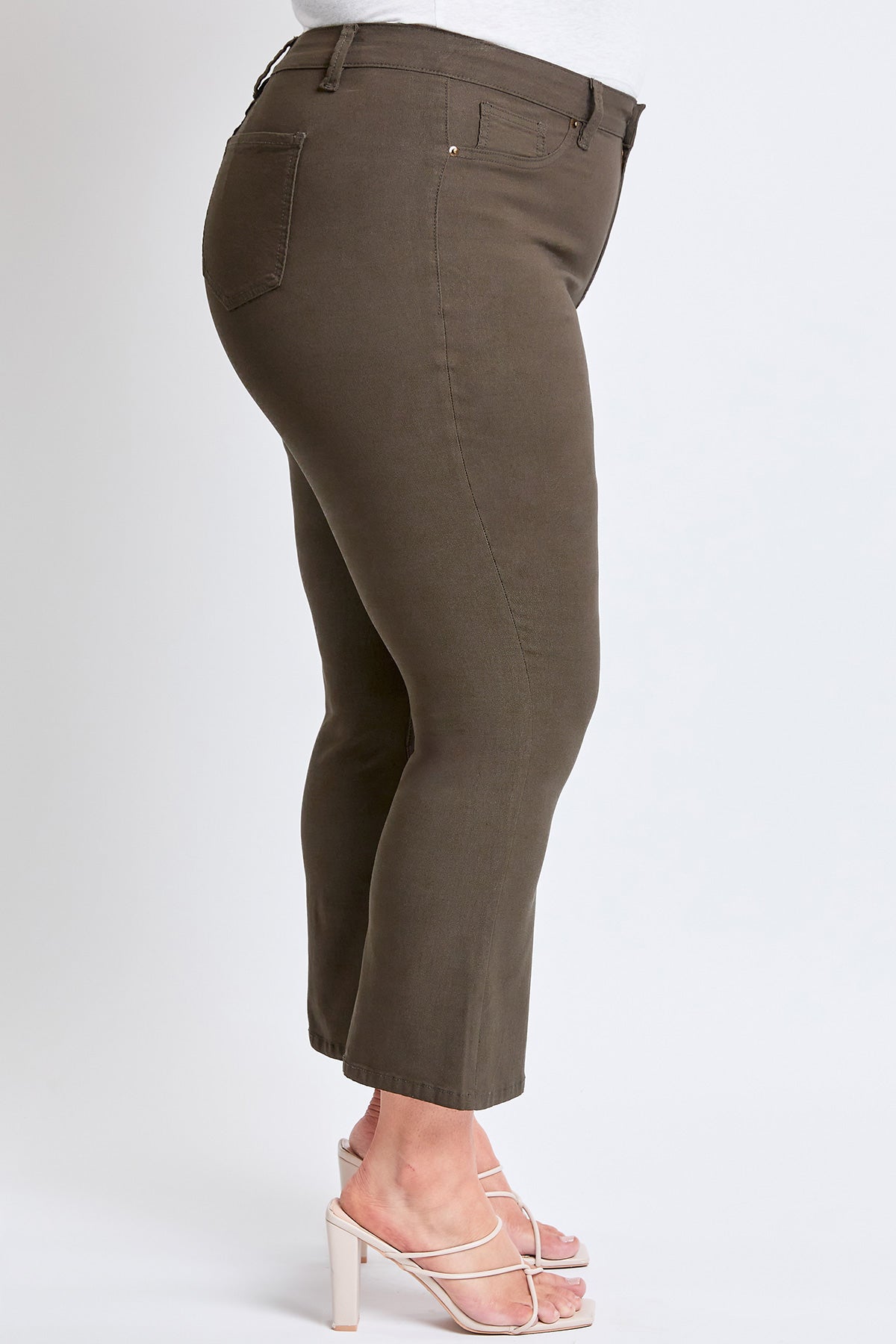 Women's Plus Hyperstretch Cropped Kick Flare Pants
