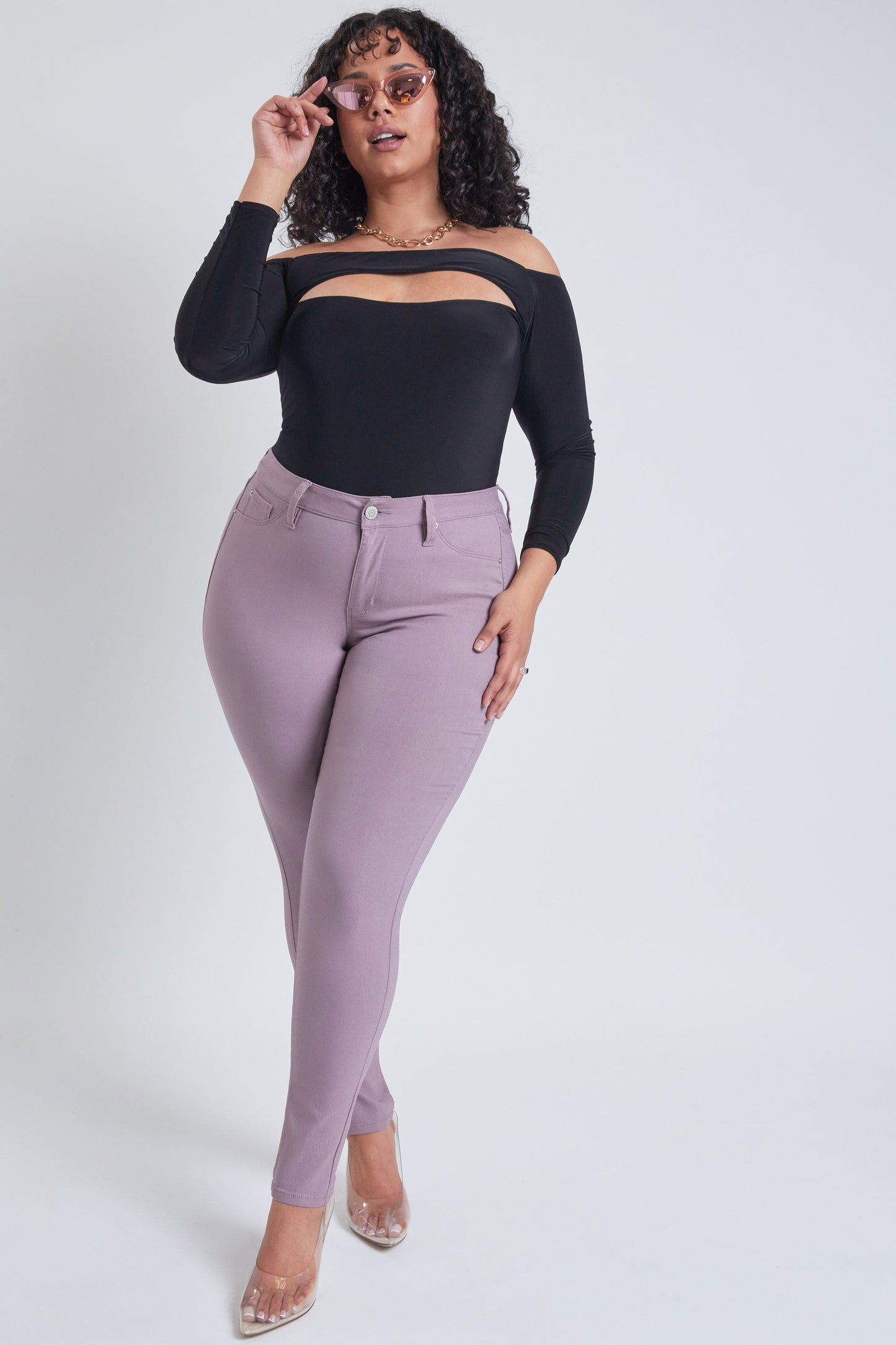 Women's Plus Hyperstretch Skinny Pants