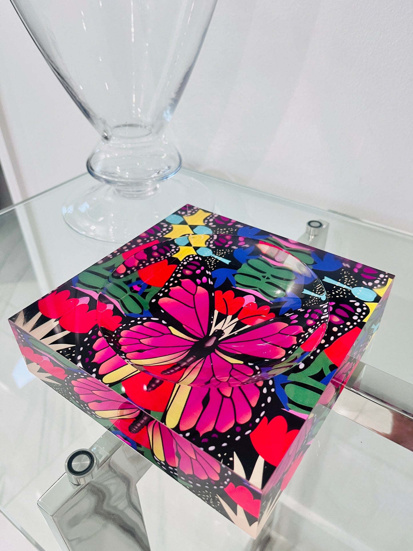 Edgy Butterfly Candy Dish